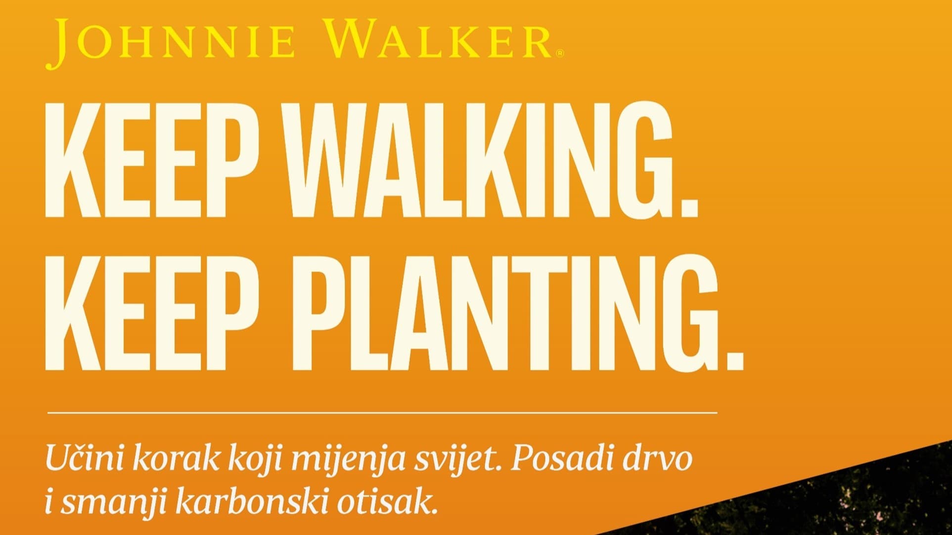 Boreas i Diageo nastavljaju akciju pošumljavanja 'Keep Walking. Keep Planting.'