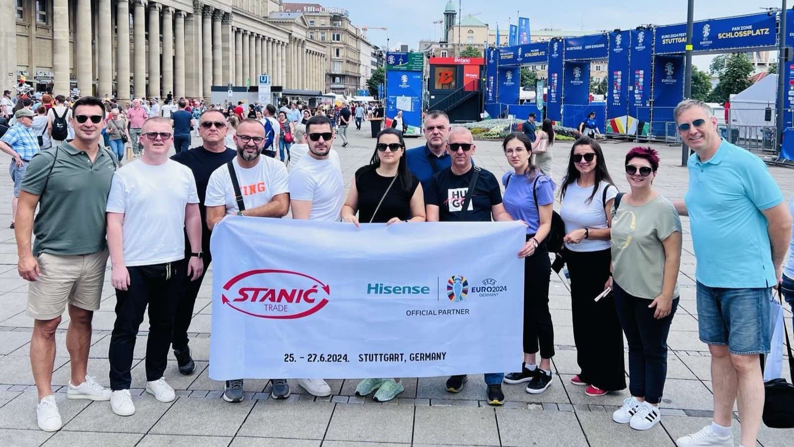 Stanić Trade i Hisense počastili distributivne partnere na EURO2024